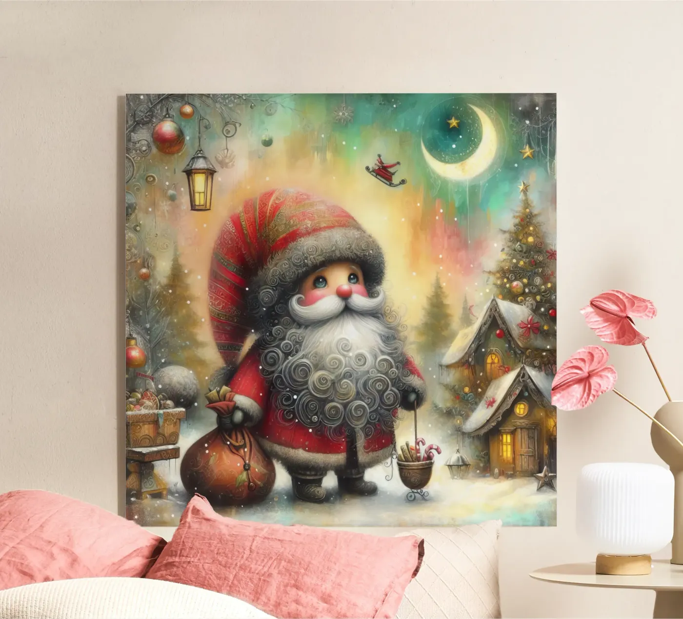 Babbo Natale plexiglass da 🎁 NOBELART