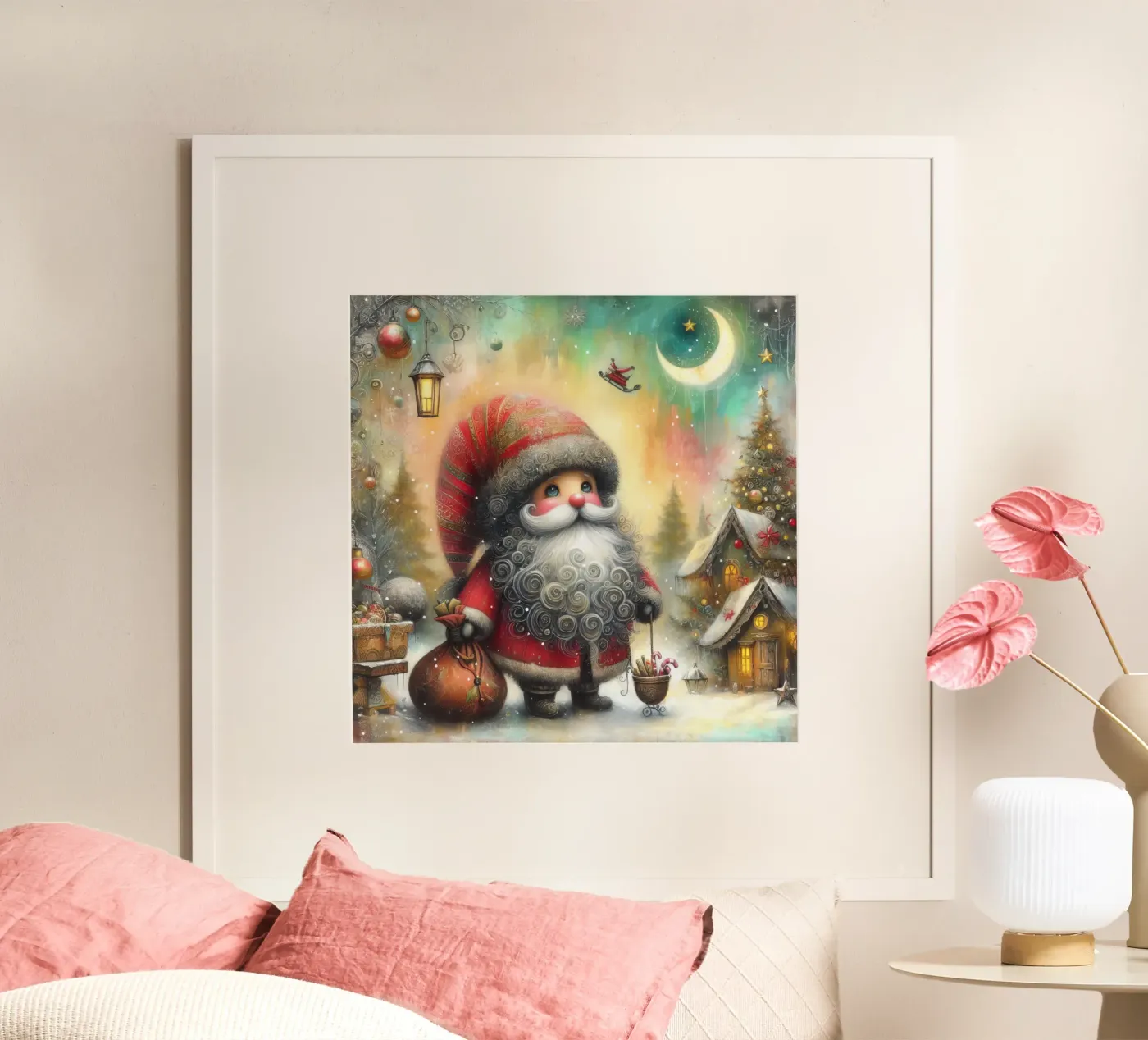 Babbo Natale poster da 🎁 NOBELART
