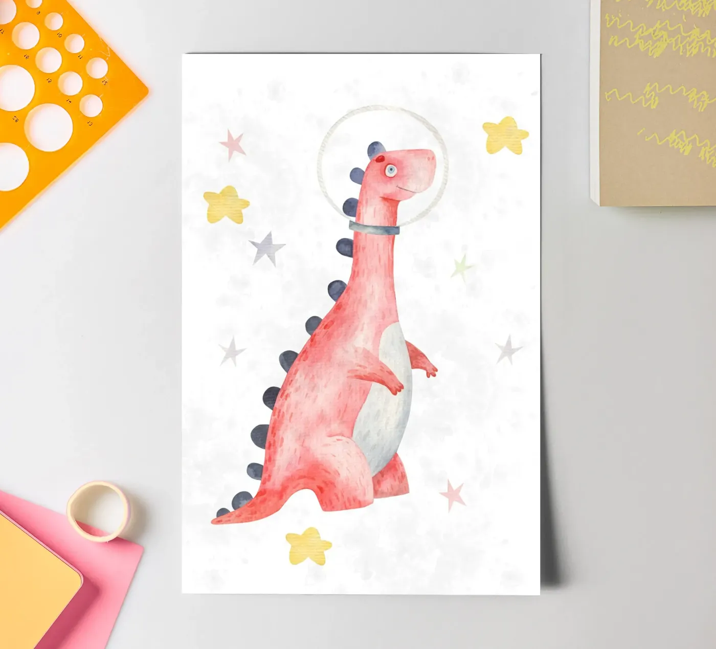 Dinosaur sticker sheet by 🎁 NOBELART