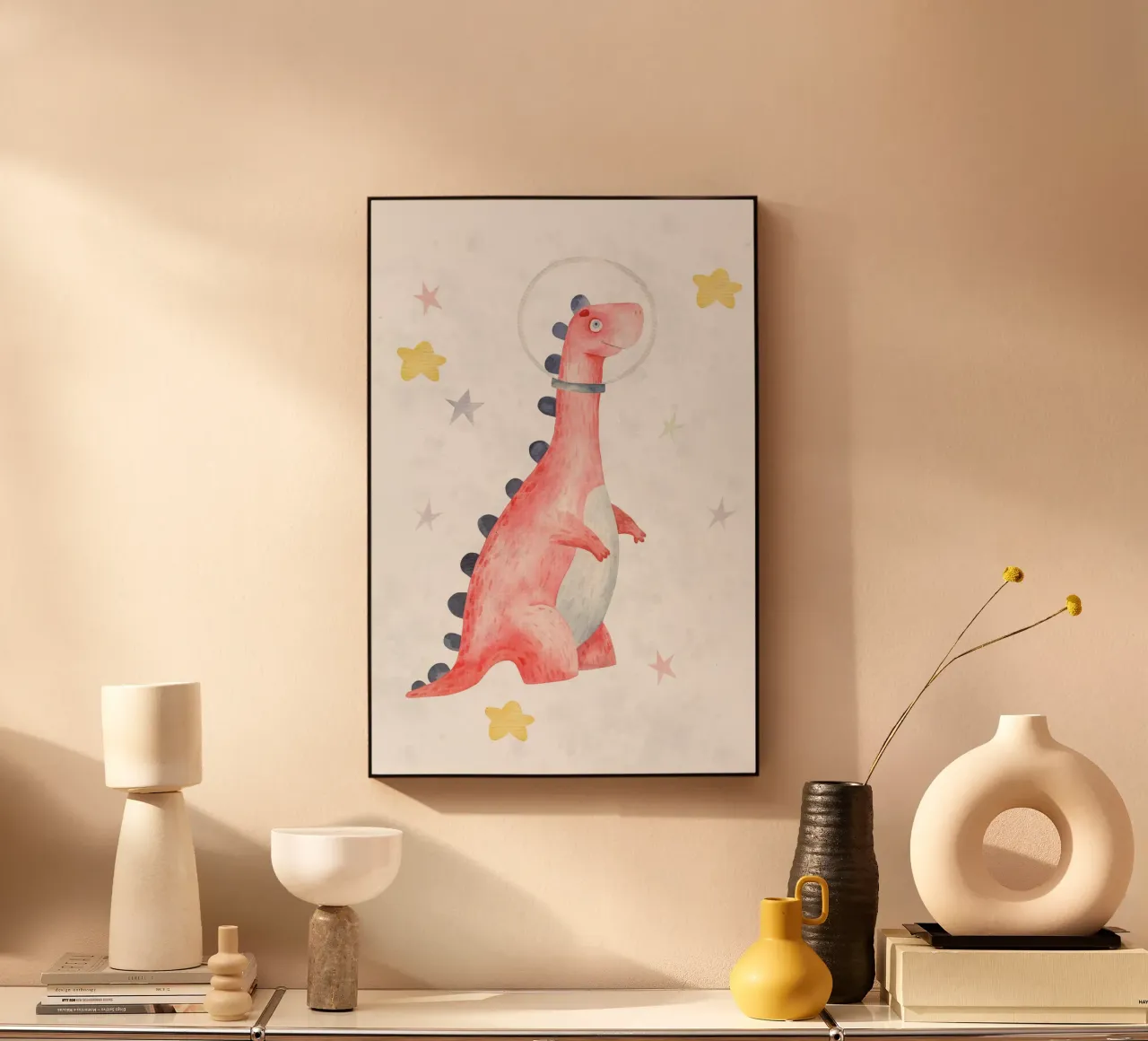 Dinosauro alluminio dibond da 🎁 ARTVI-SHOP