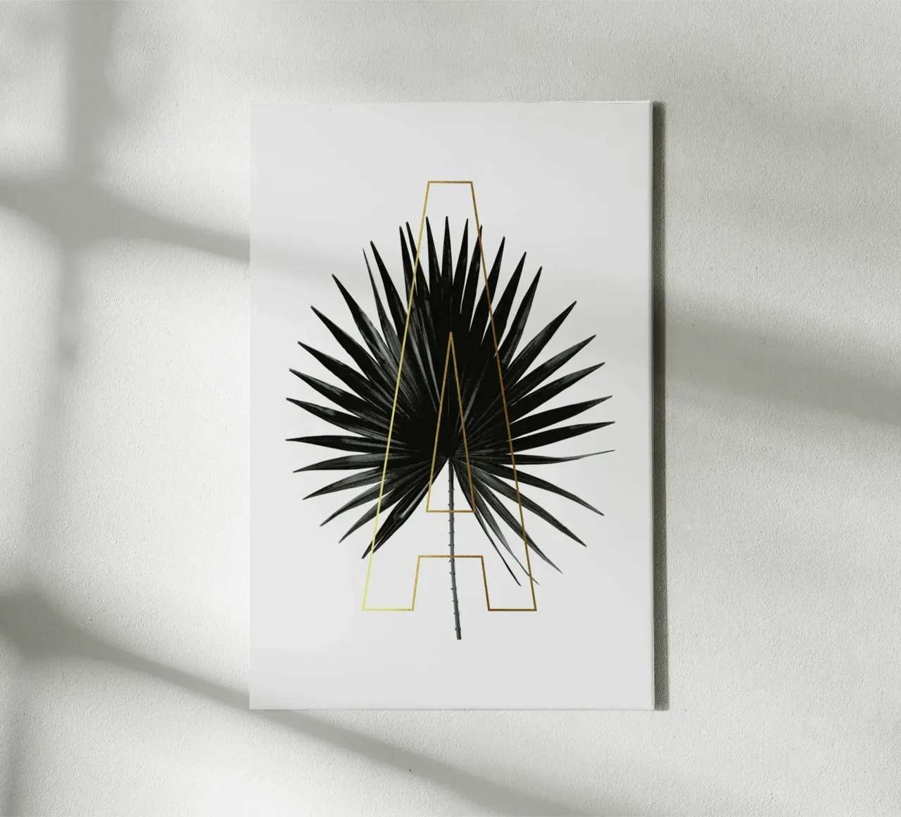 ABC Plants - A tela con Cornice a cassetta da typealive