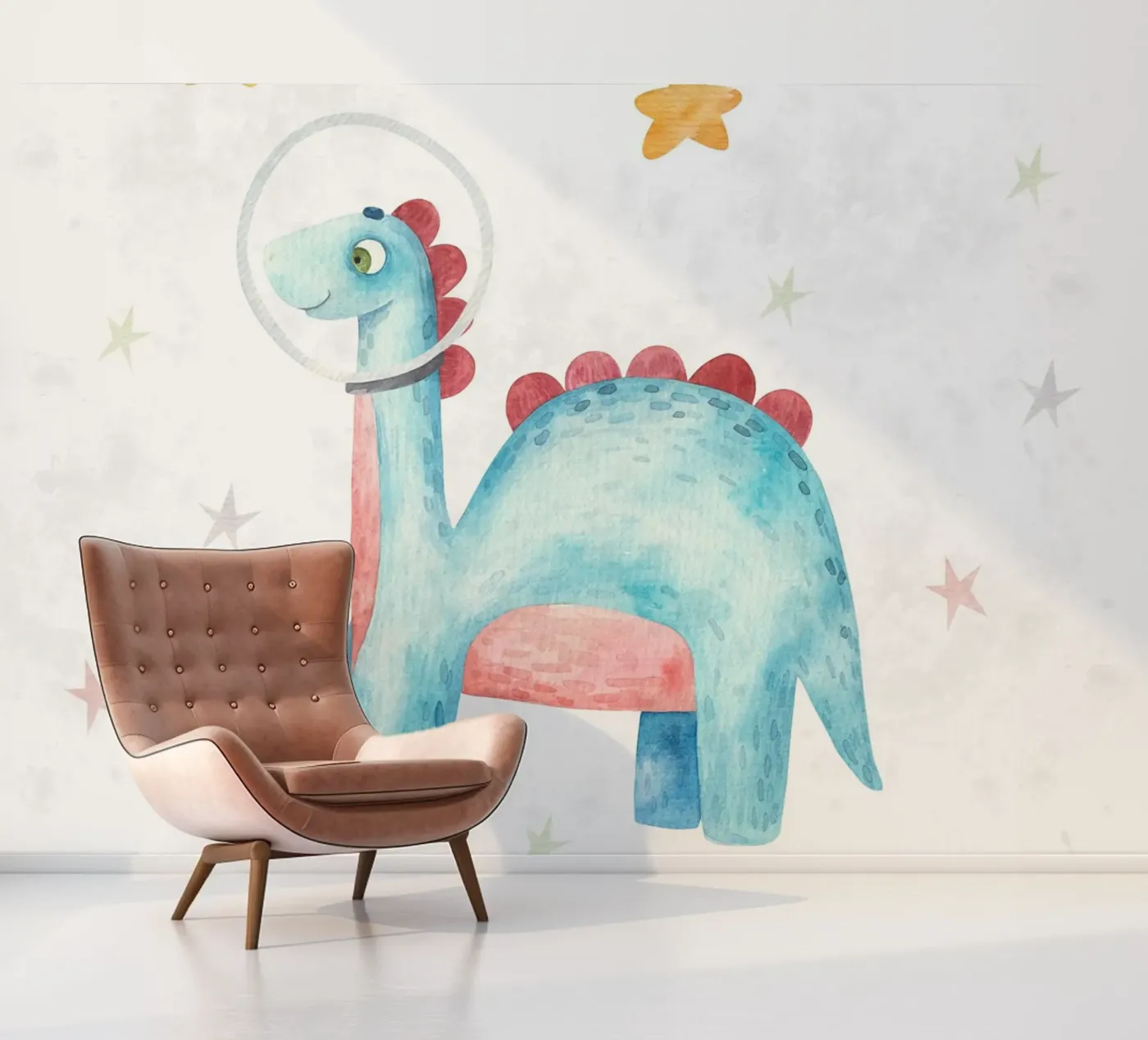 Dinosaurus fotobehang van 🎁 NOBELART
