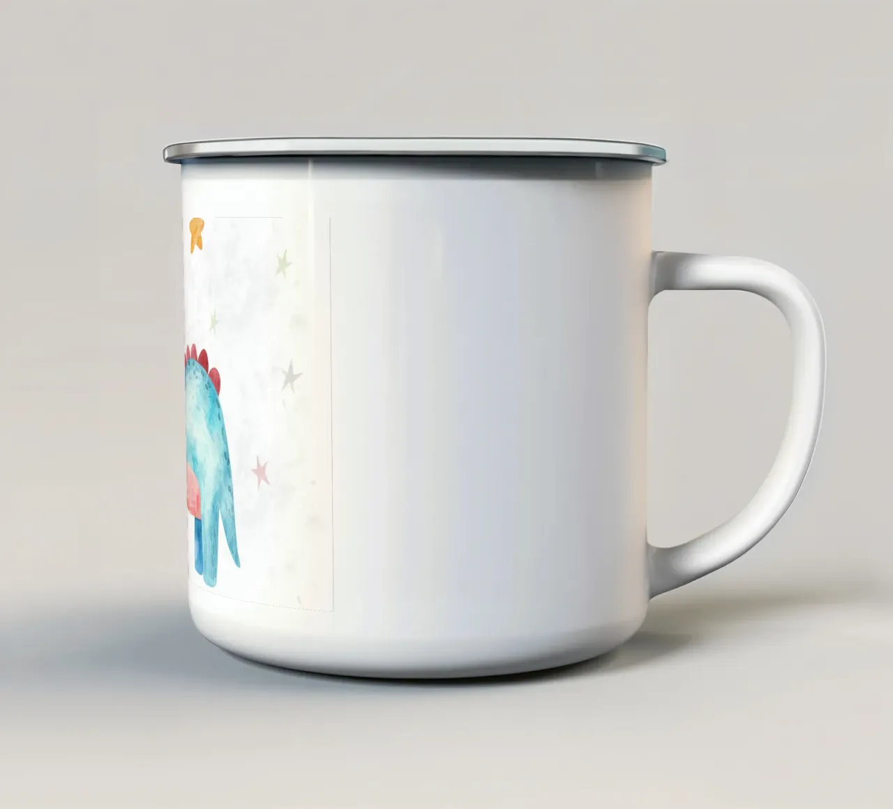 Dinosauro tazza in smalto da ARTVI-SHOP