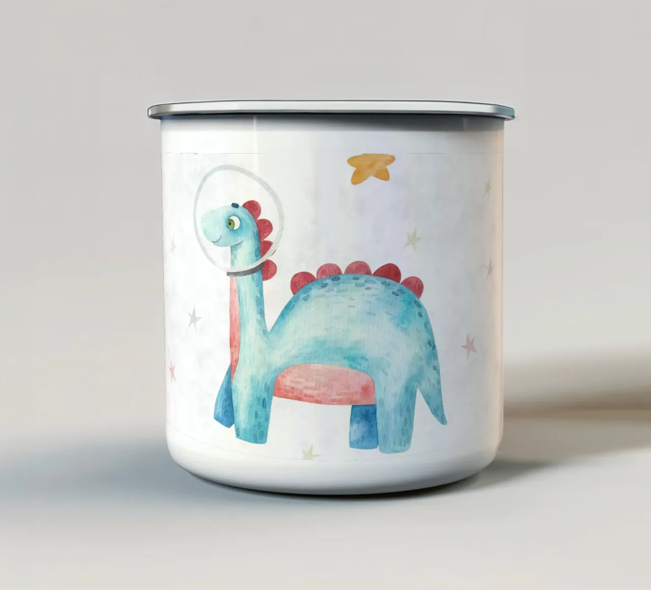 Dinosauro tazza in smalto da ARTVI-SHOP