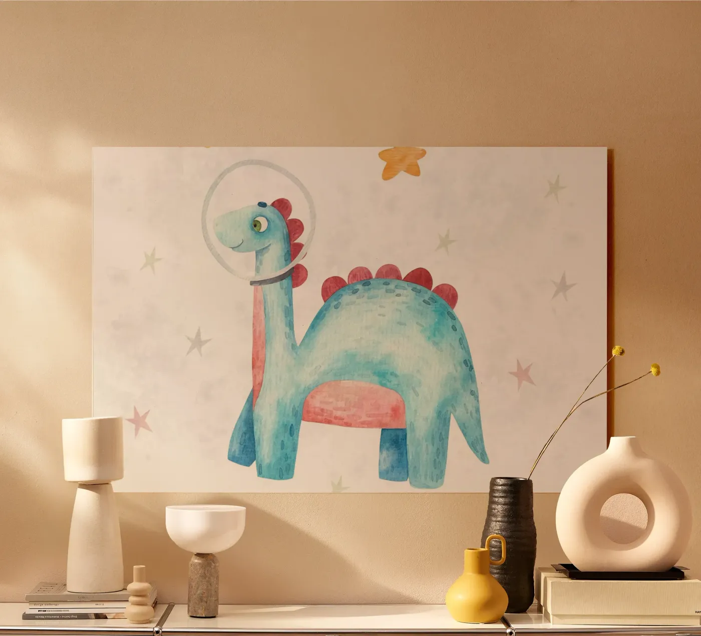 Dinosaurus acryl van 🎁 NOBELART