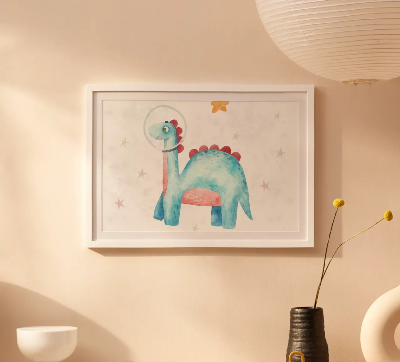 Dinosauro carta hahnemühle da ARTVI-SHOP