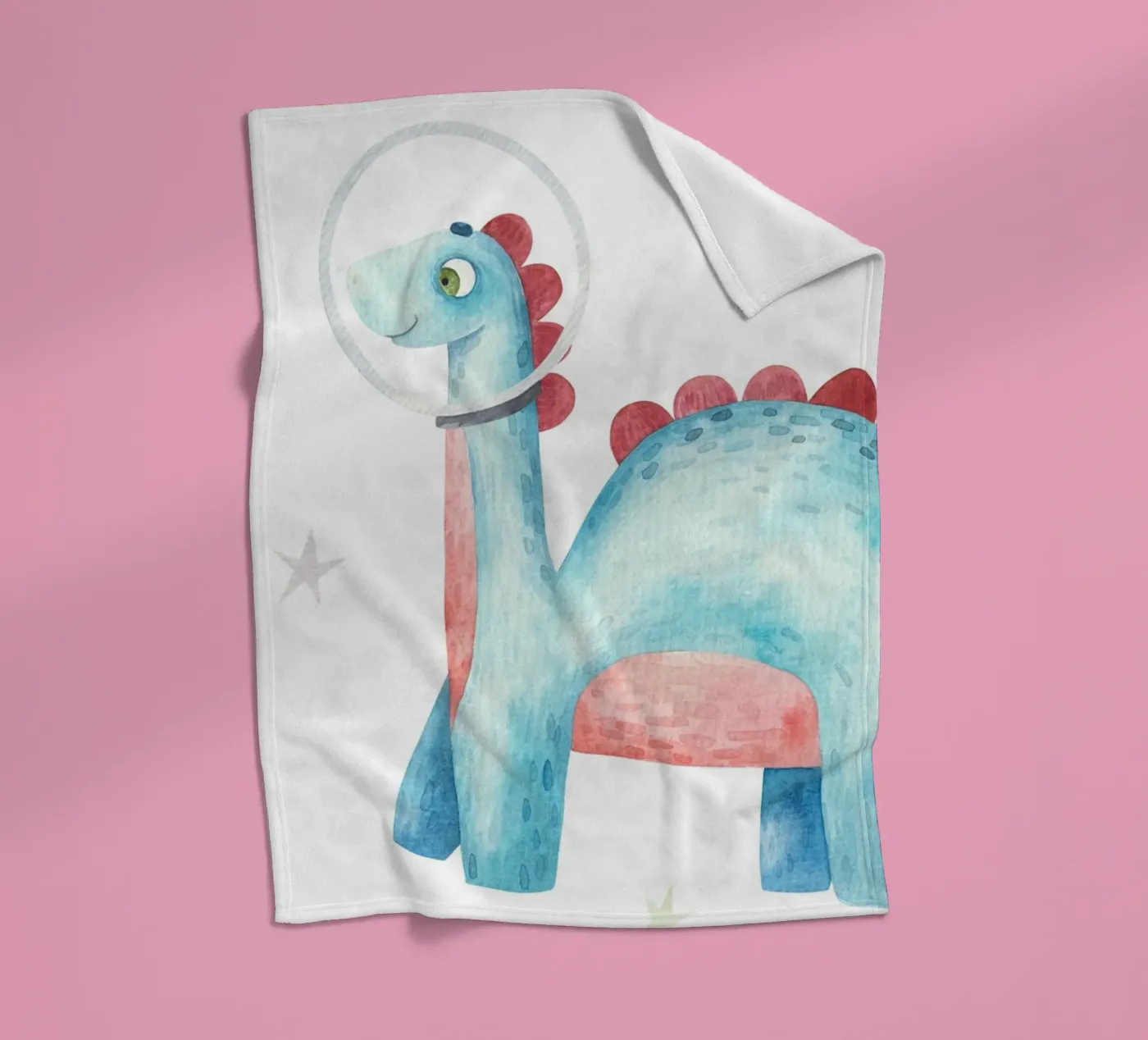 Dinosaur Fleecedecke von 🎁 NOBELART