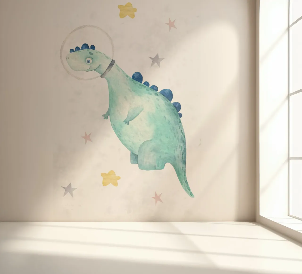 Dinosaurus fotobehang van 🎁 NOBELART
