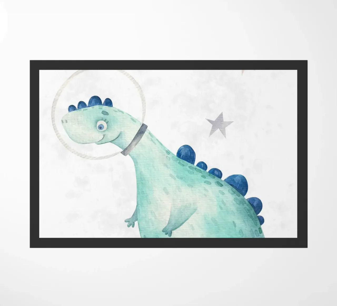 Dinosaur deurmat van 🎁 NOBELART