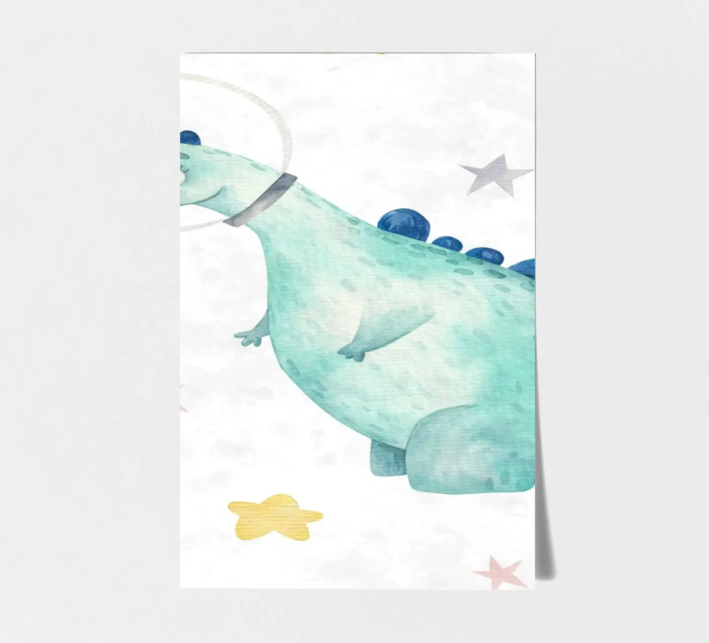 Dinosaur planche autocollant de 🎁 NOBELART