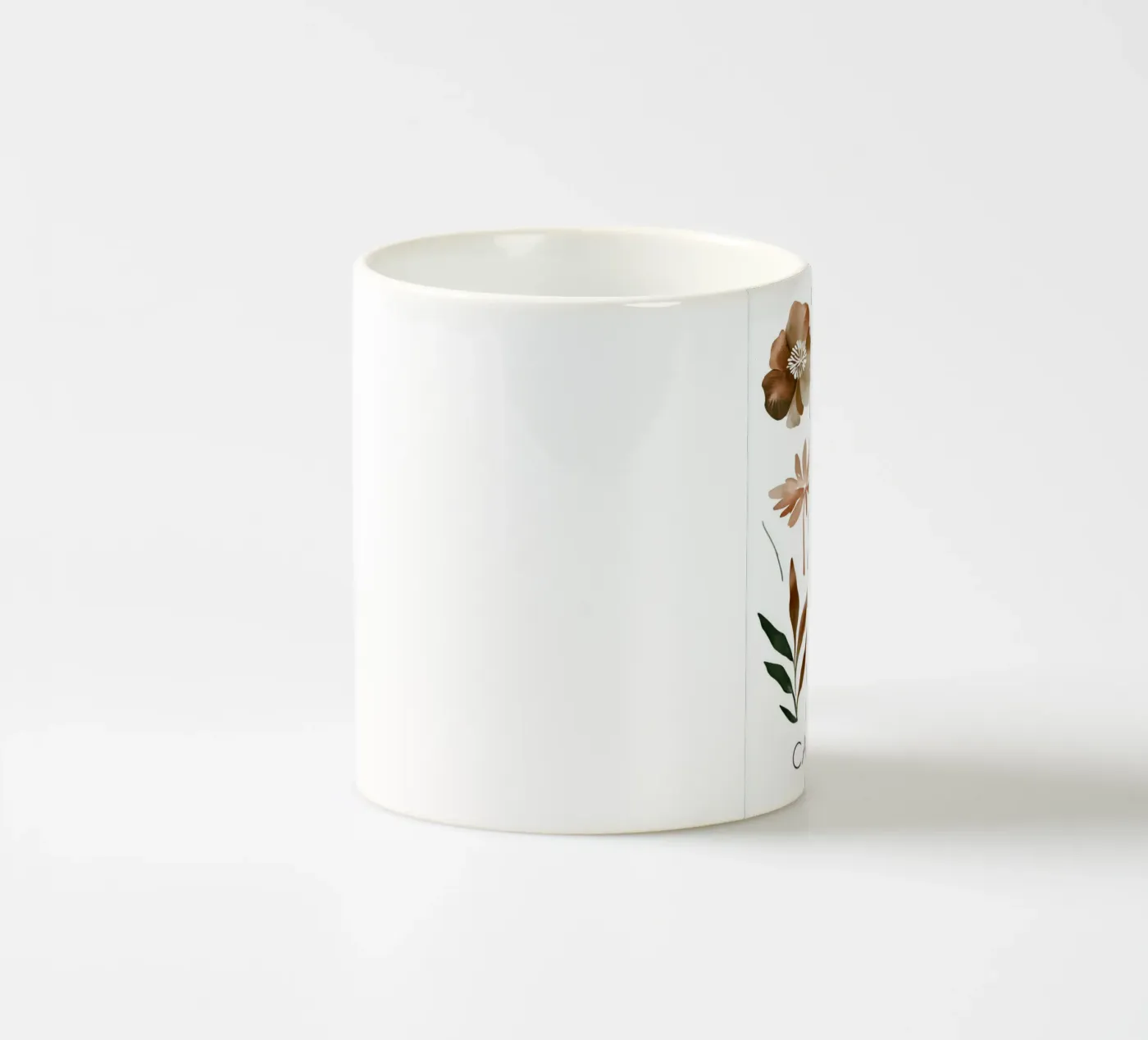 Calm Mind ceramic mug by treechild
