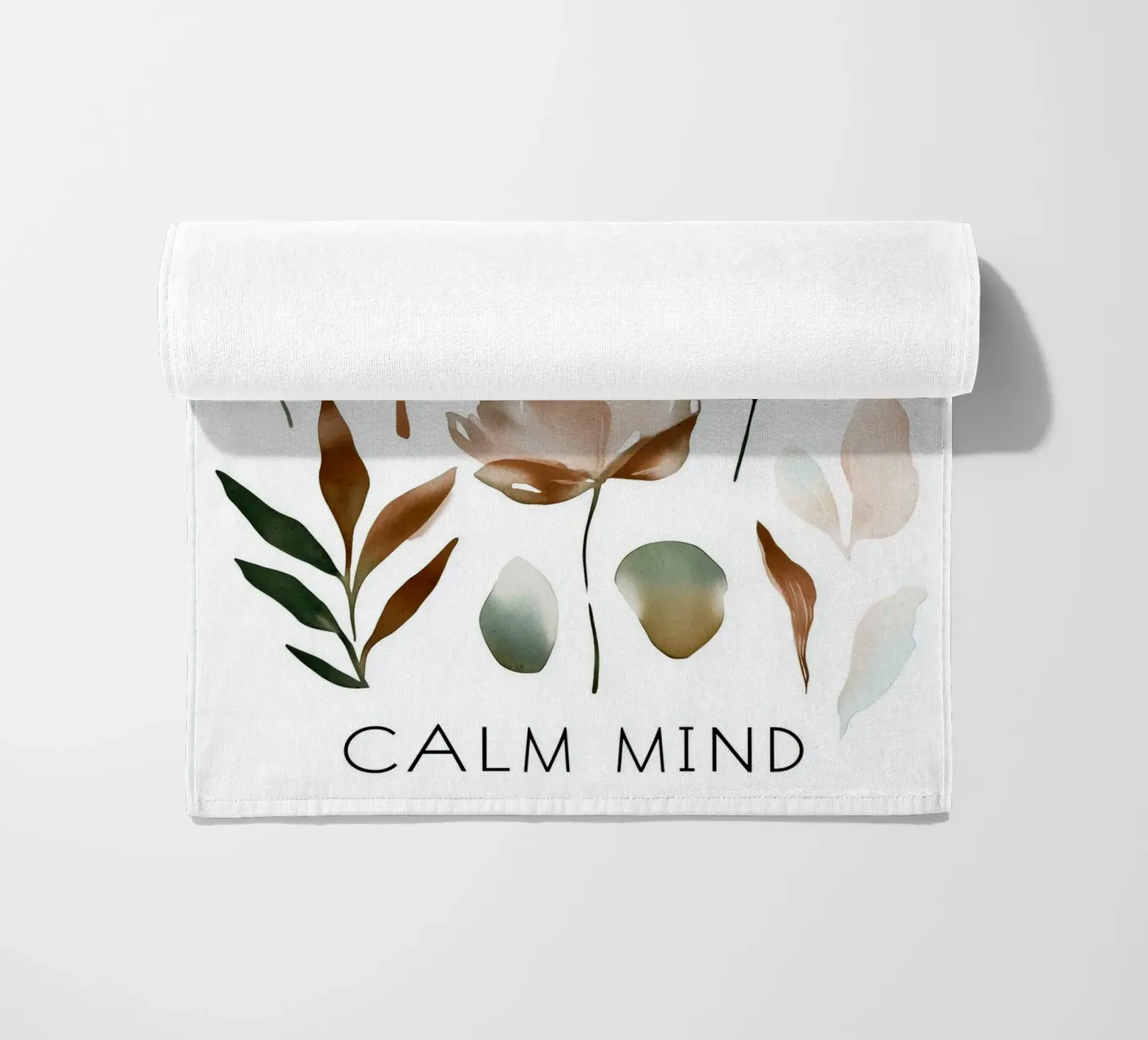 Calm Mind serviette de plage de treechild