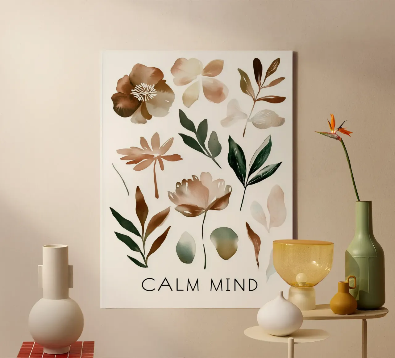 Calm Mind tela da treechild