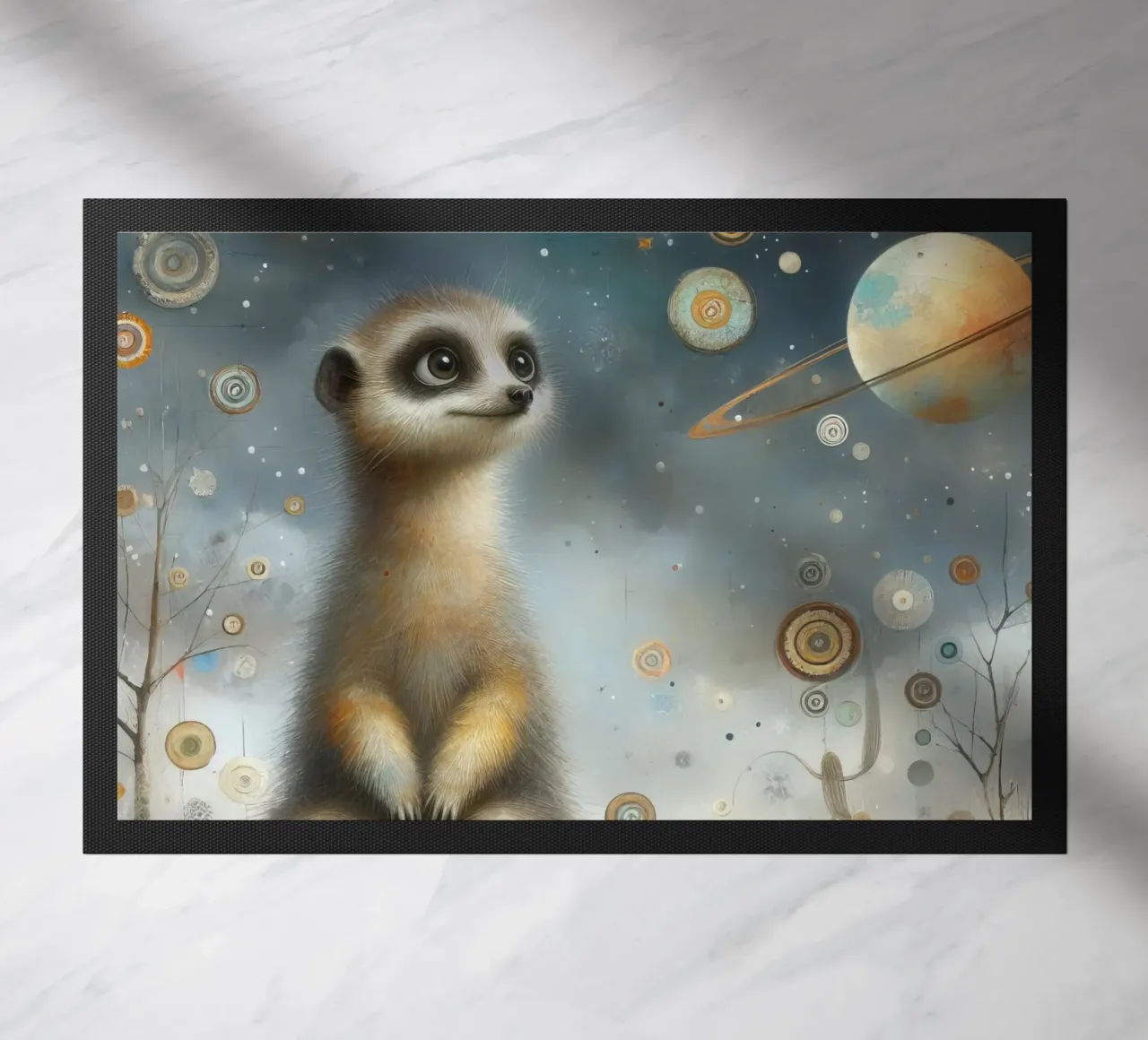 un suricato molto felice zerbino da ARTVI-SHOP