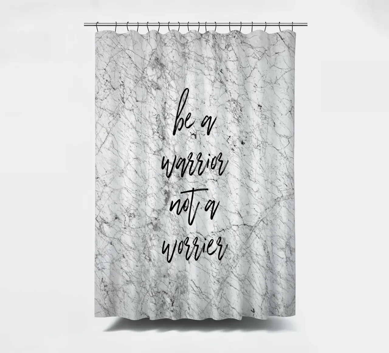 Sii un guerriero tenda da doccia da Orara Studio