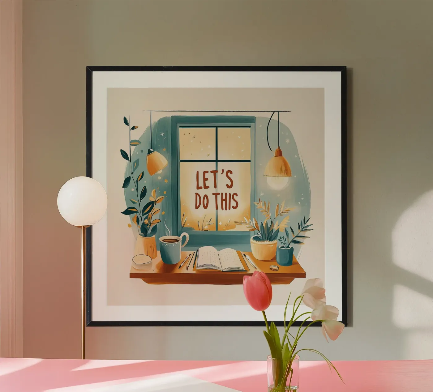Let’s Do This poster by Kiara