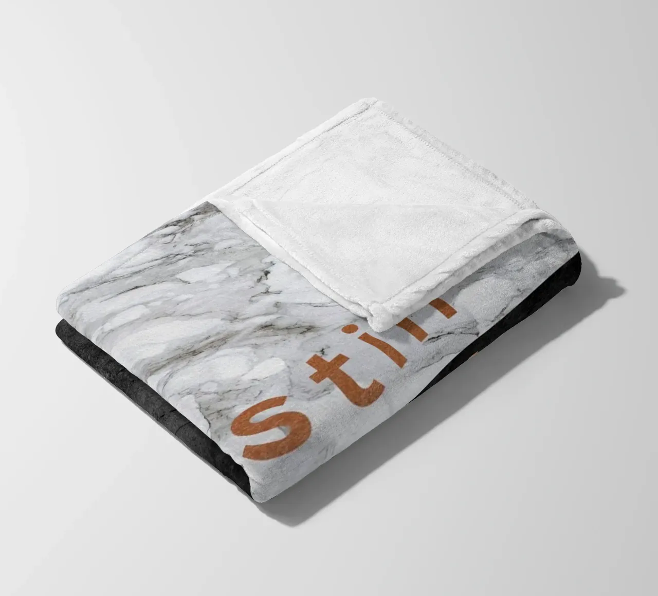 Sii tranquilla, anima mia coperta in pile da Orara Studio