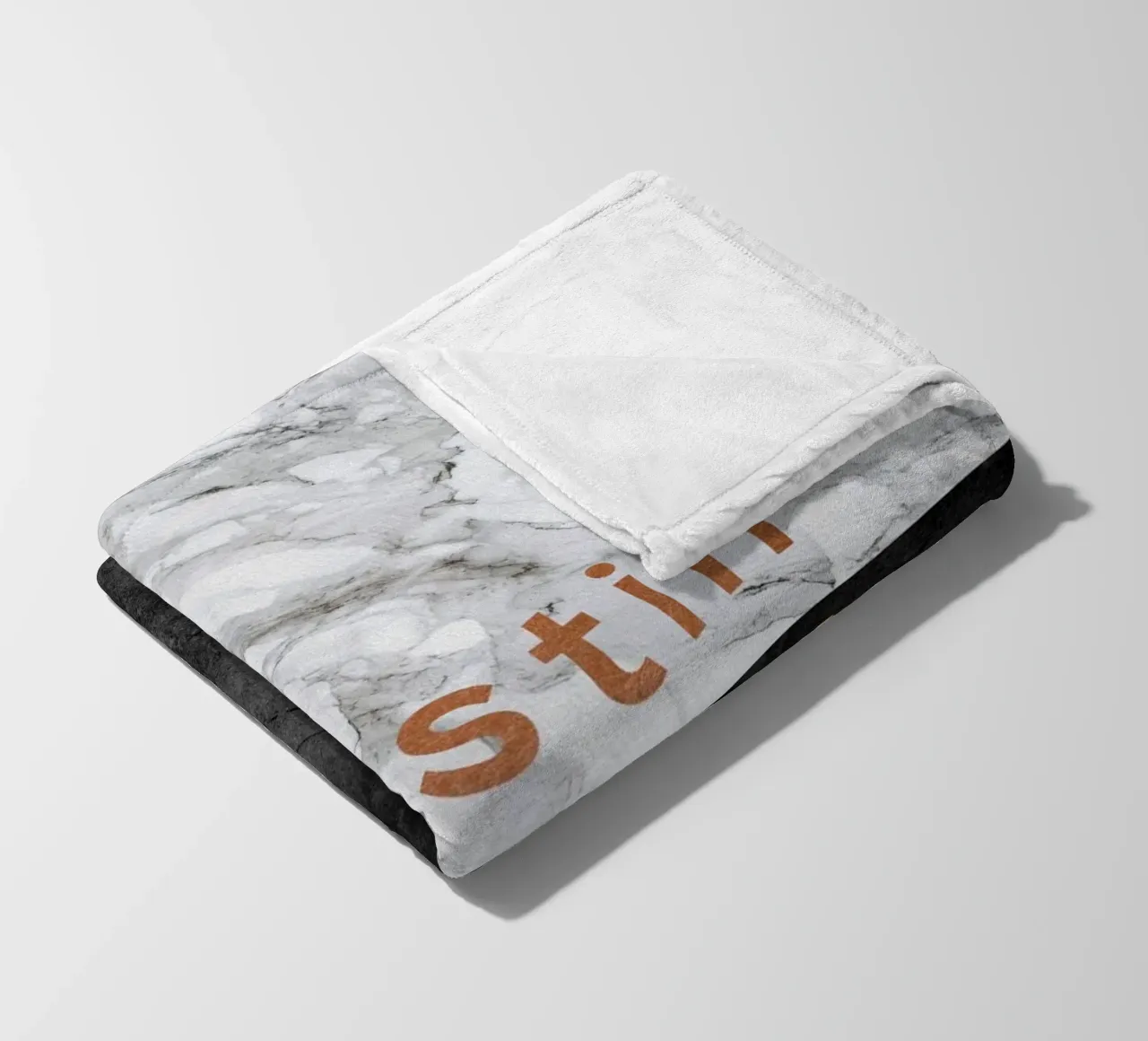 Sii tranquilla, anima mia coperta in pile da Orara Studio