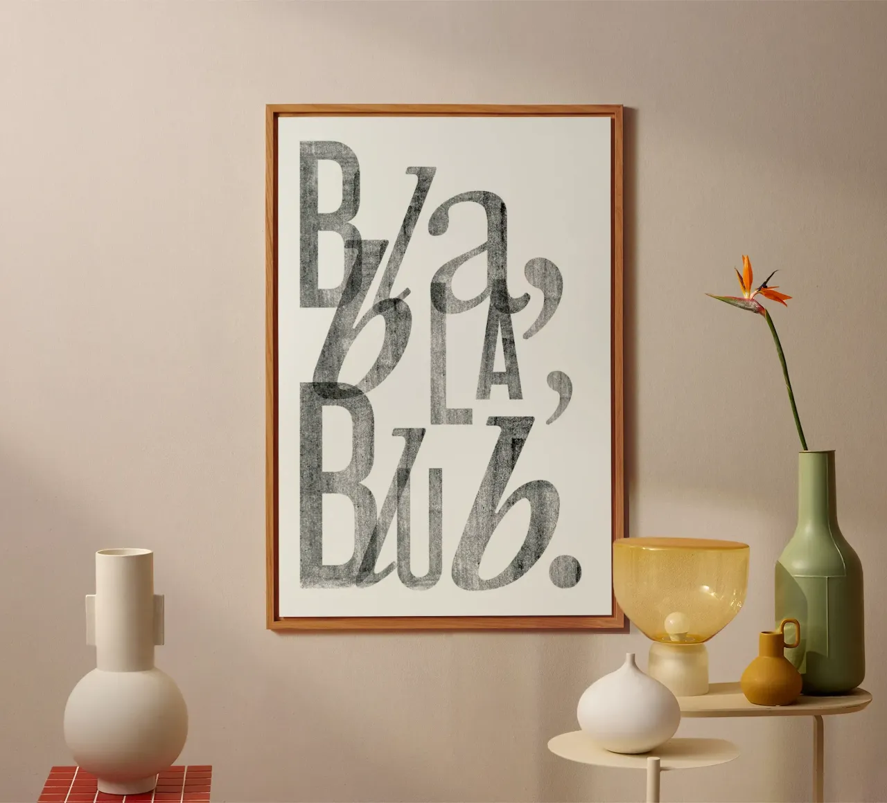Bla Bla alluminio dibond da typealive
