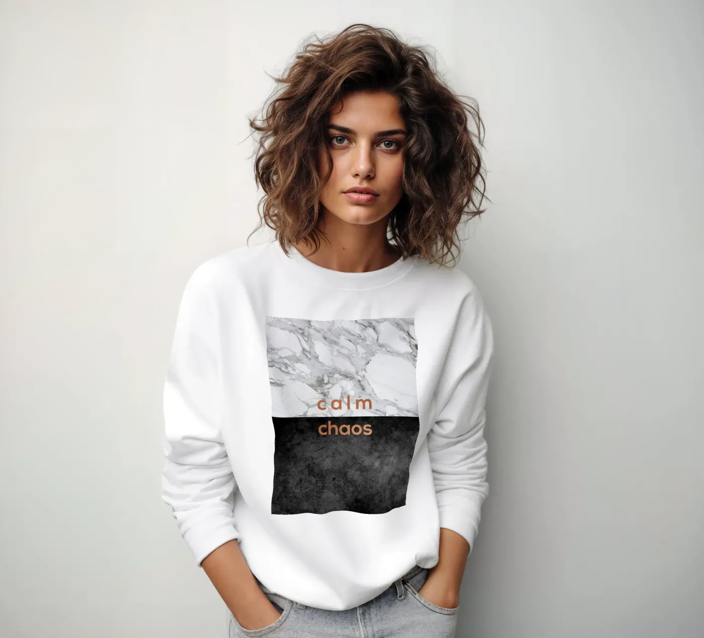 Caos calmo felpa da Orara Studio