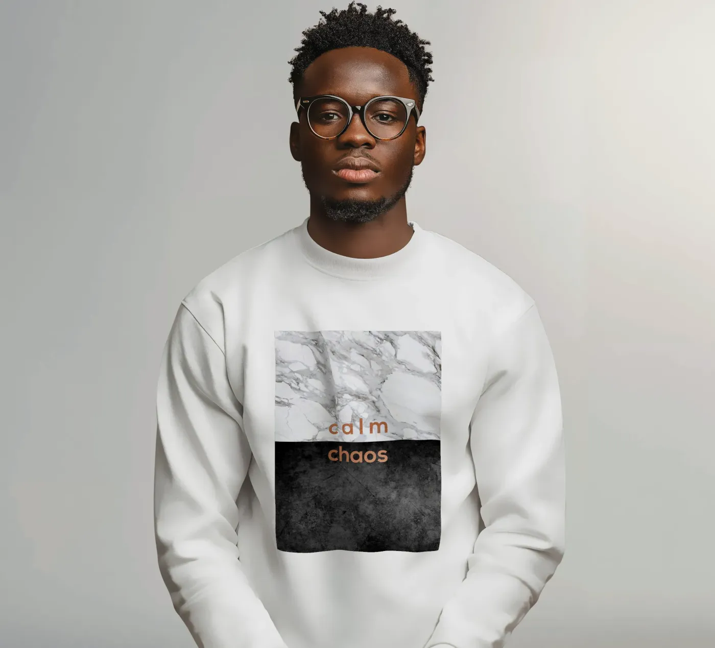 Caos calmo felpa da Orara Studio