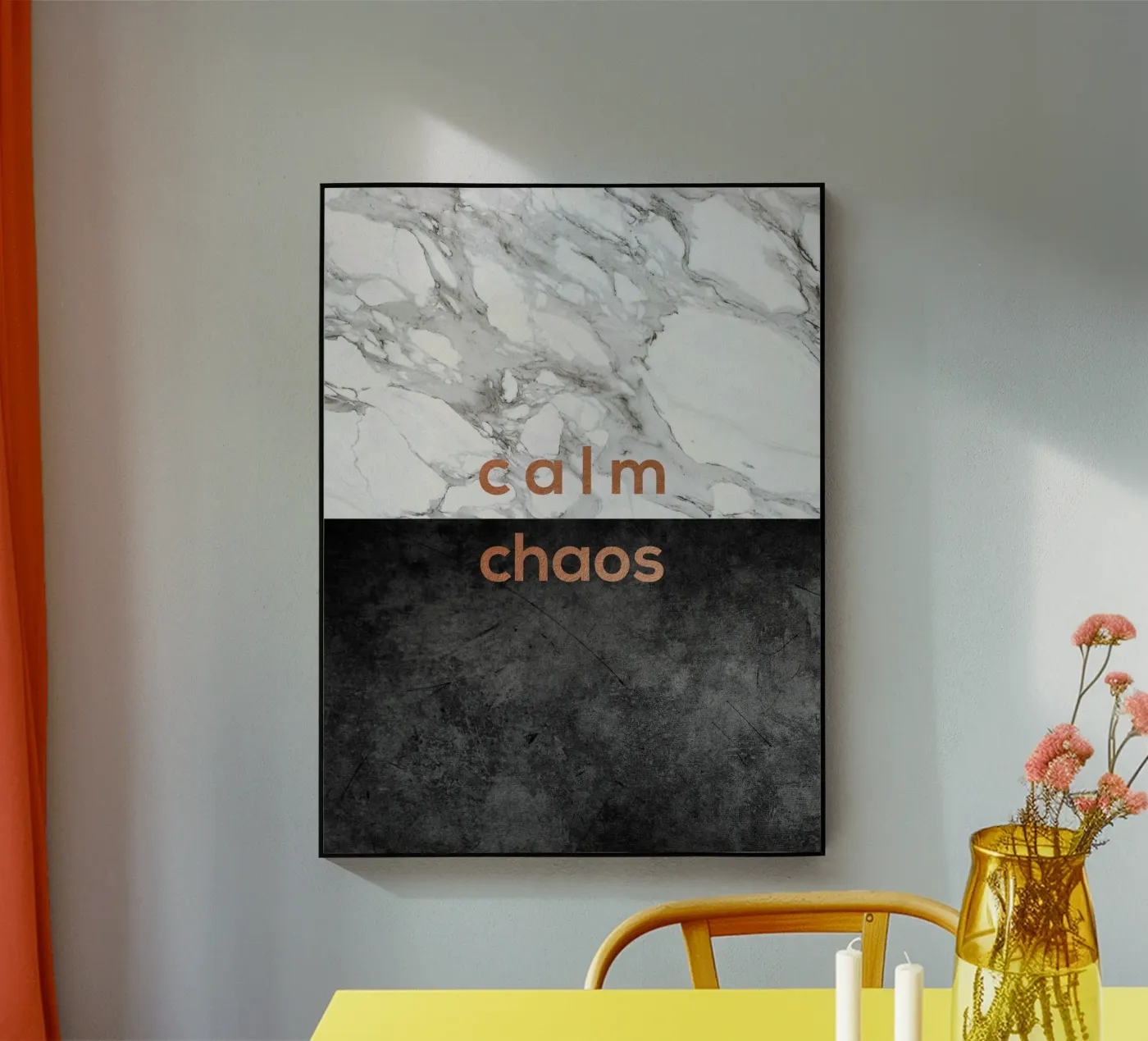 Calm Chaos plexiglas de Orara Studio