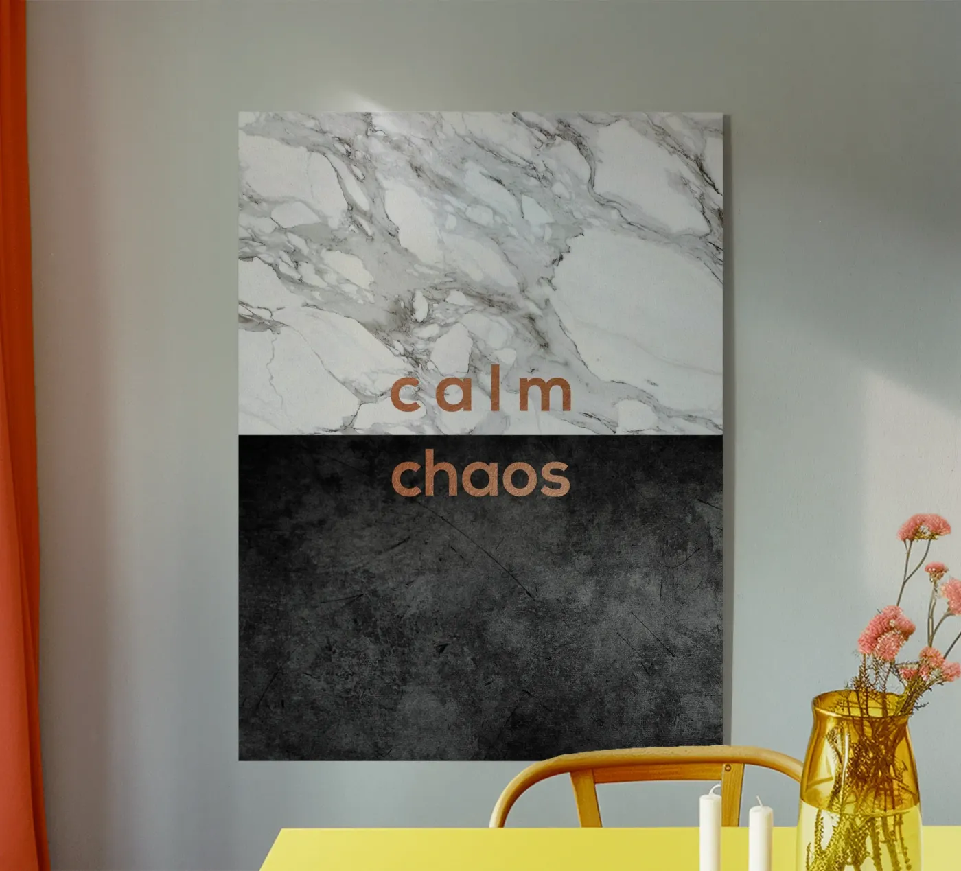 Calm Chaos plexiglas de Orara Studio