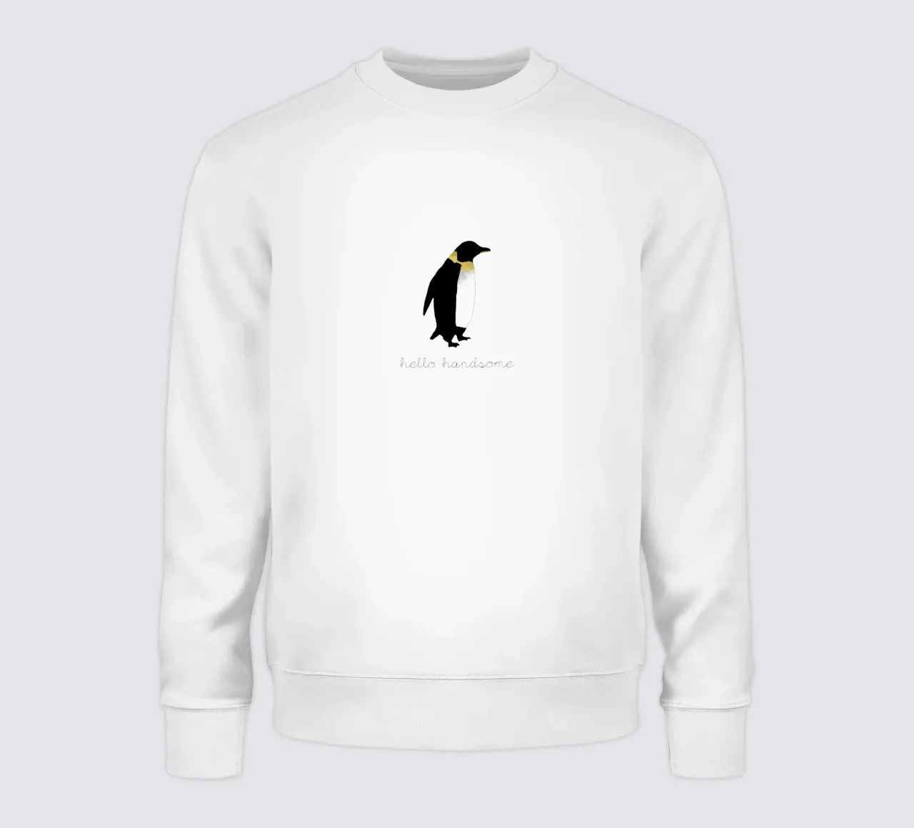 Coppia Citazione Penguin I felpa da Orara Studio