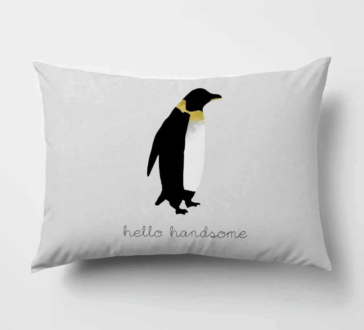 Coppia Citazione Penguin I cuscino da Orara Studio