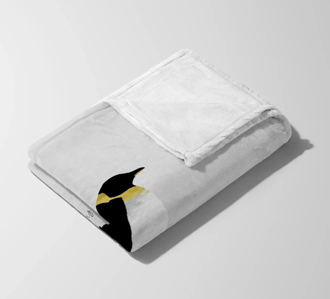 Coppia Citazione Penguin I coperta in pile da Orara Studio
