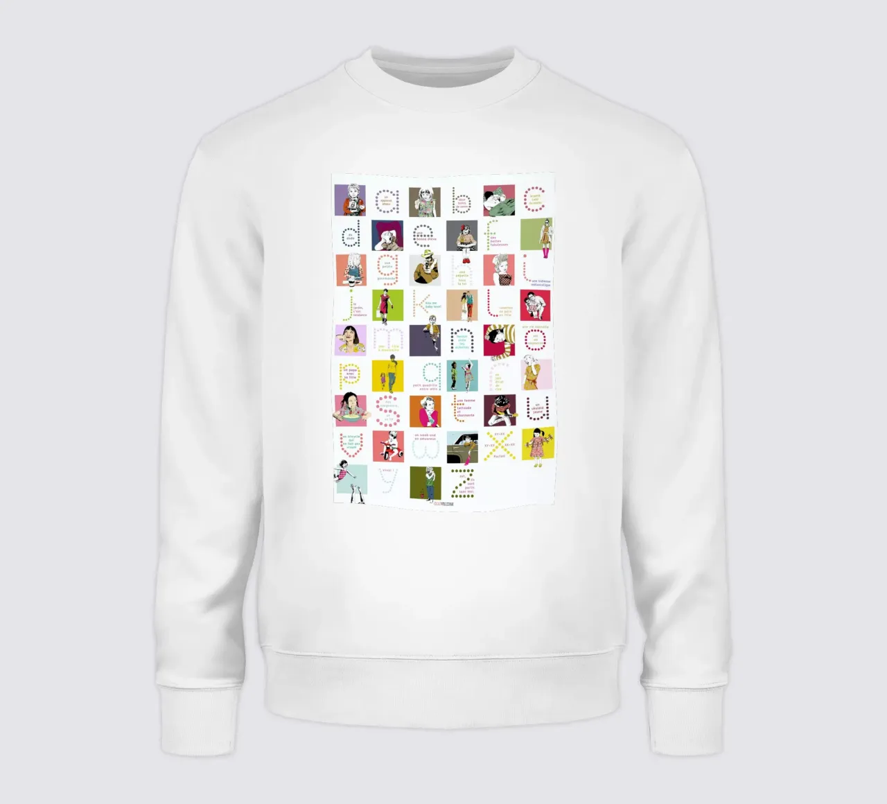 ABCDaire felpa da La Belette Rose