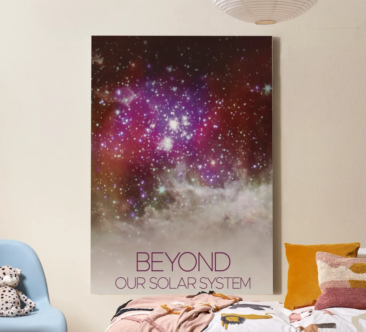 NASA-ruimteposter canvas met Baklijst van 🎁 ARTVI-SHOP