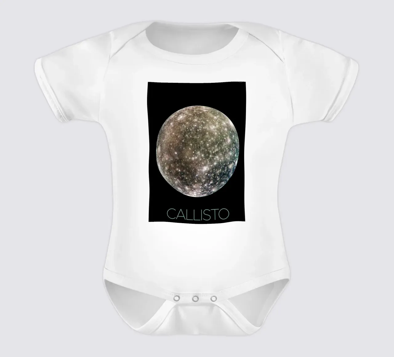 NASA-ruimteposter babyrompertje korte mouwen van 🎁 ARTVI-SHOP