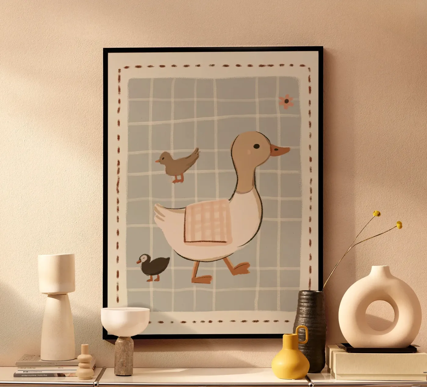 Eendjes poster van Aimee