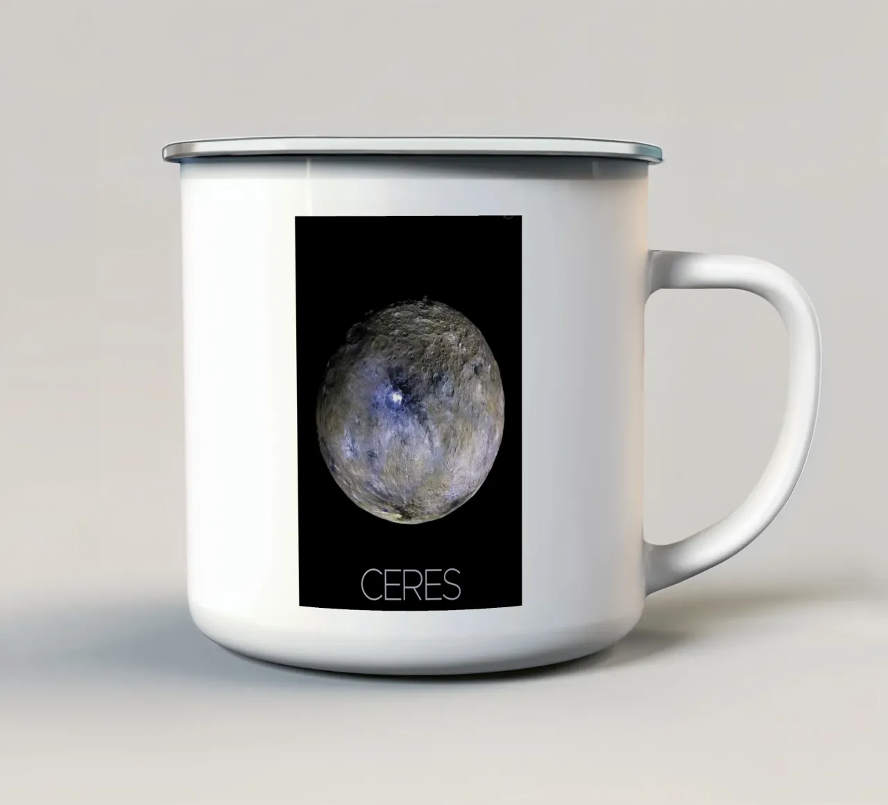 Poster spaziale della NASA tazza in smalto da ARTVI-SHOP