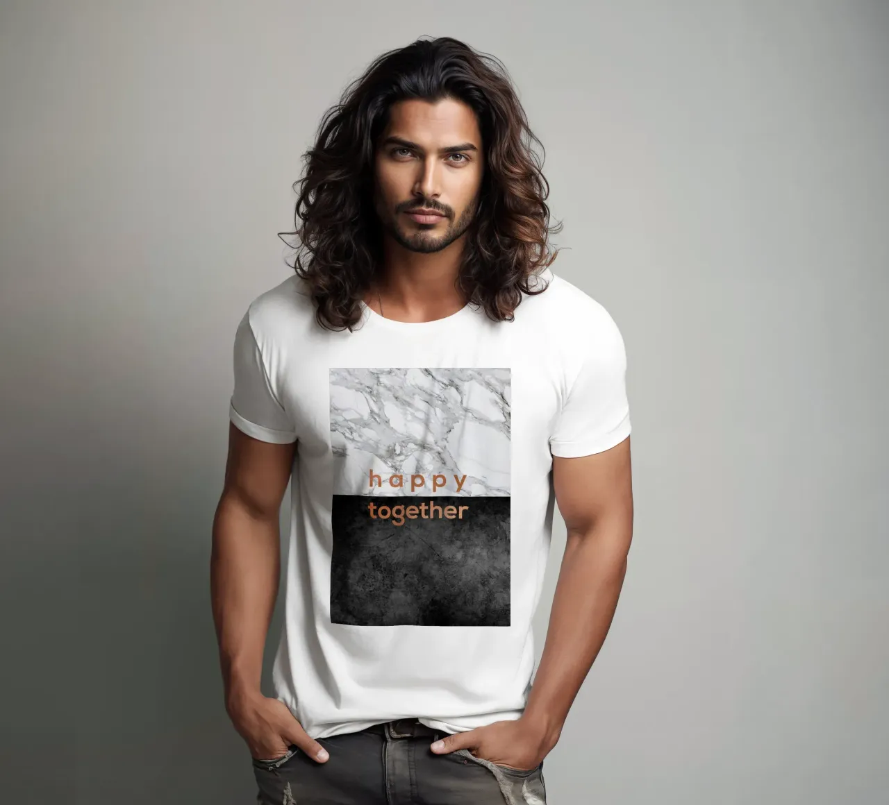 Felici insieme t-shirt da Orara Studio