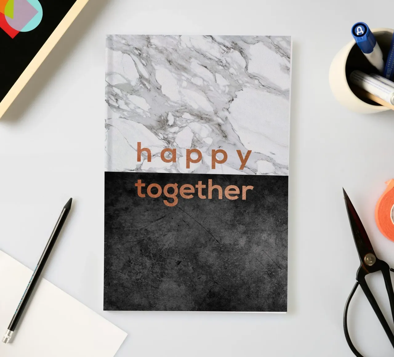 Heureux ensemble carnet de notes de Orara Studio