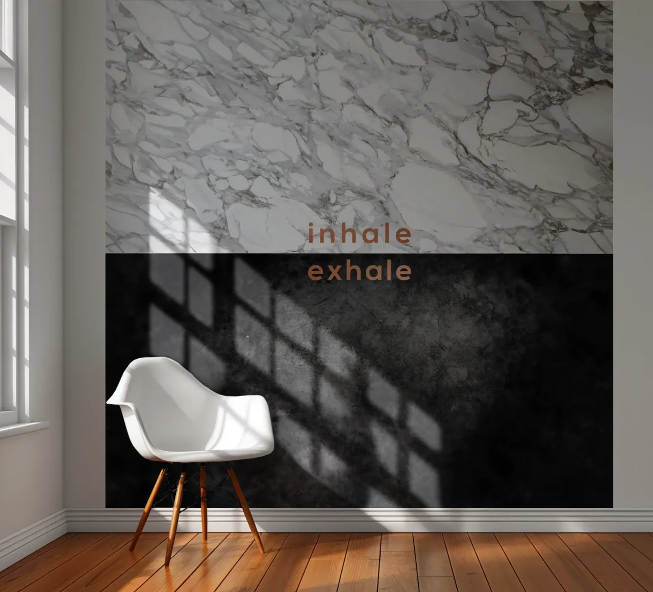 Inhale Exhale Fototapete von Orara Studio