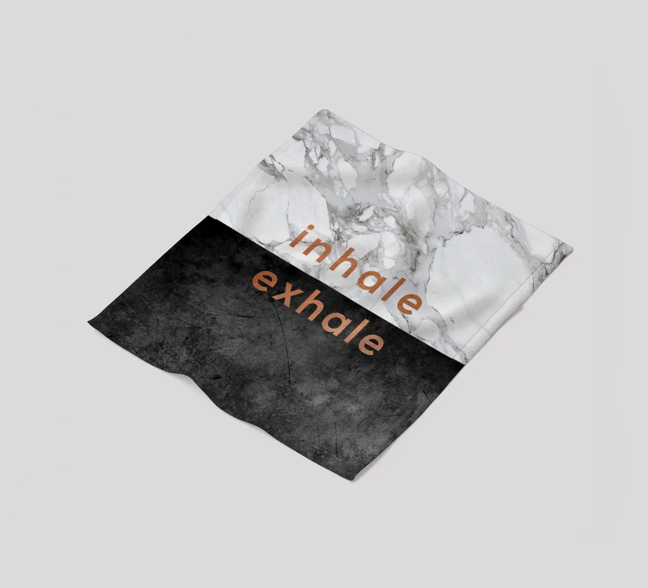 Inspirare Espirare coperta in pile da Orara Studio