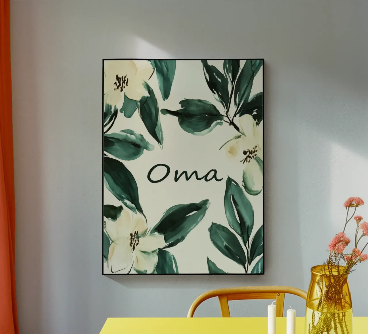 Oma acryl van treechild