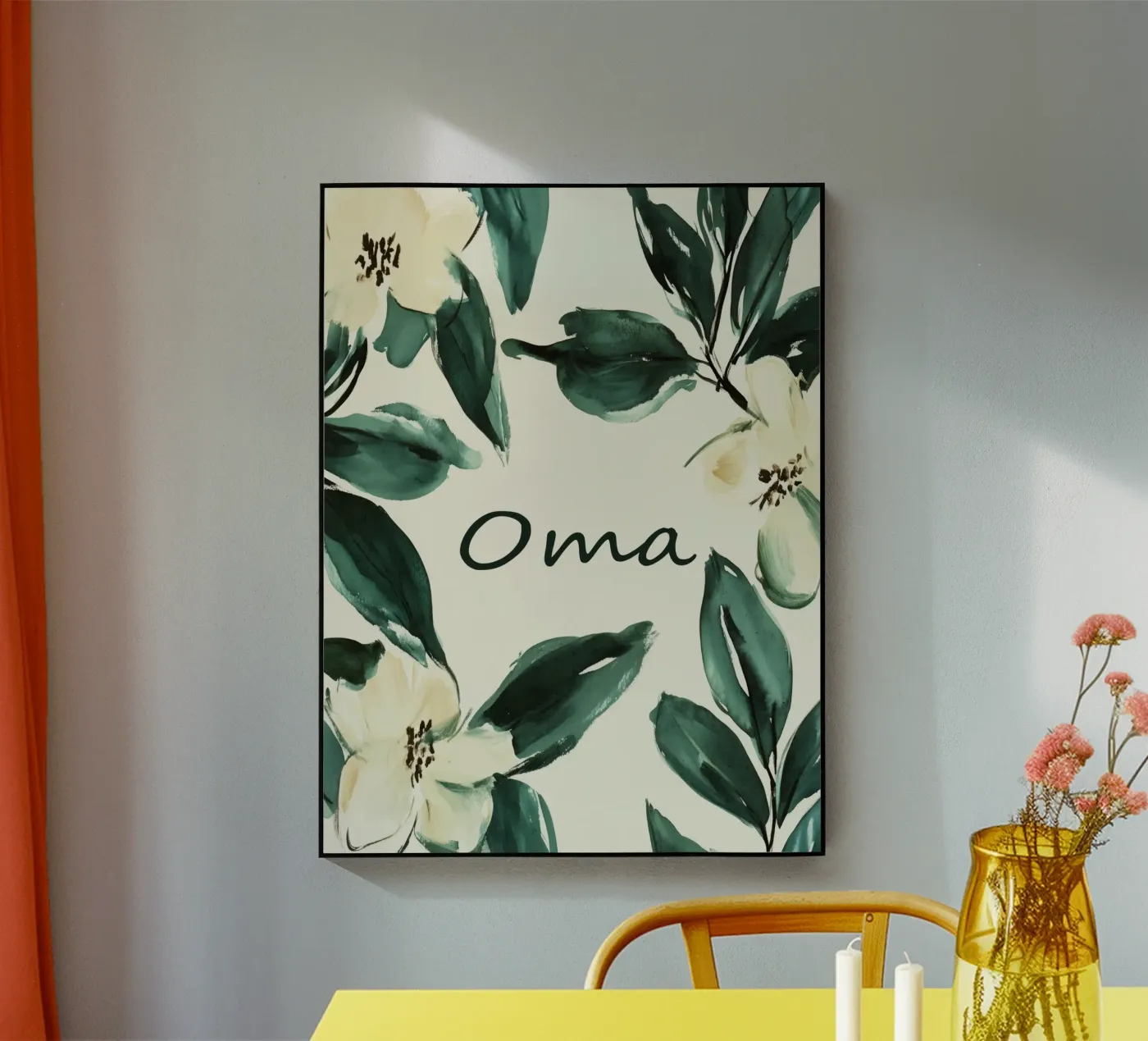 Oma acryl van treechild