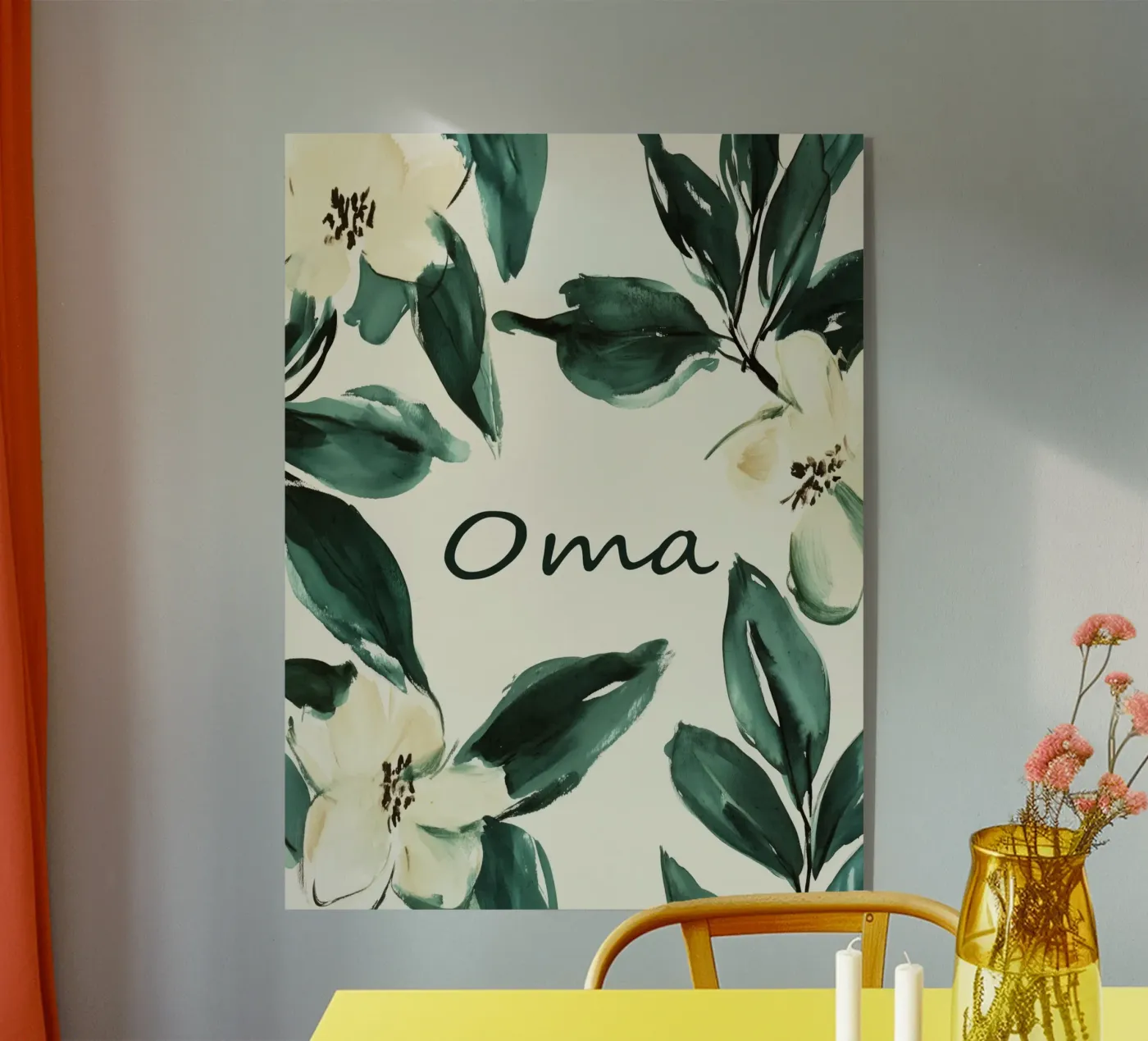 Oma acryl van treechild