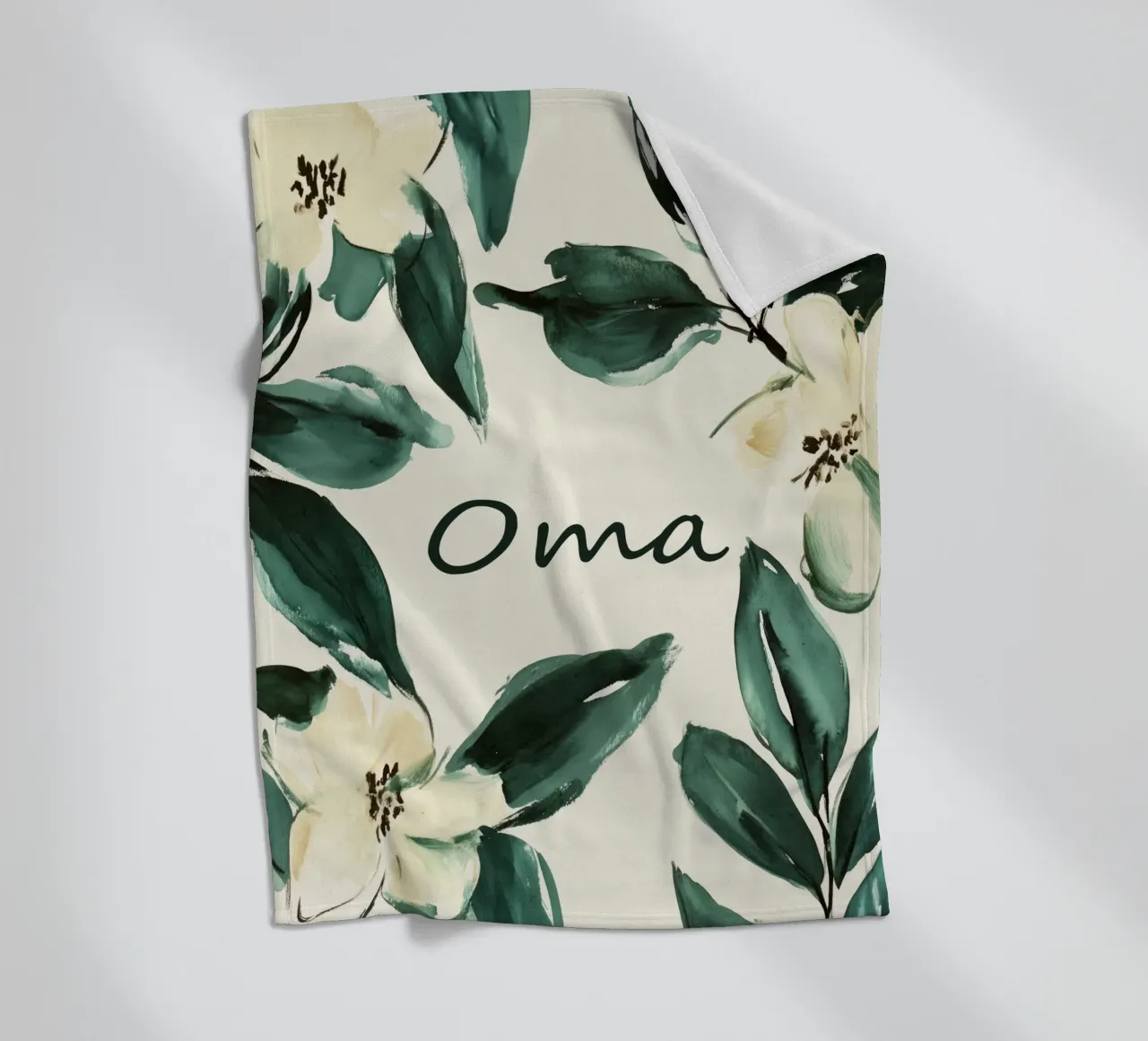 Oma fleecedeken van treechild