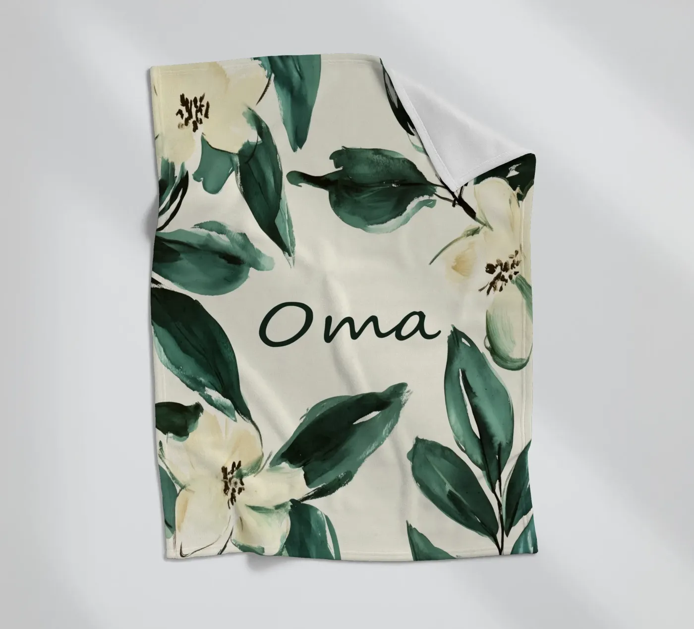 Oma fleecedeken van treechild