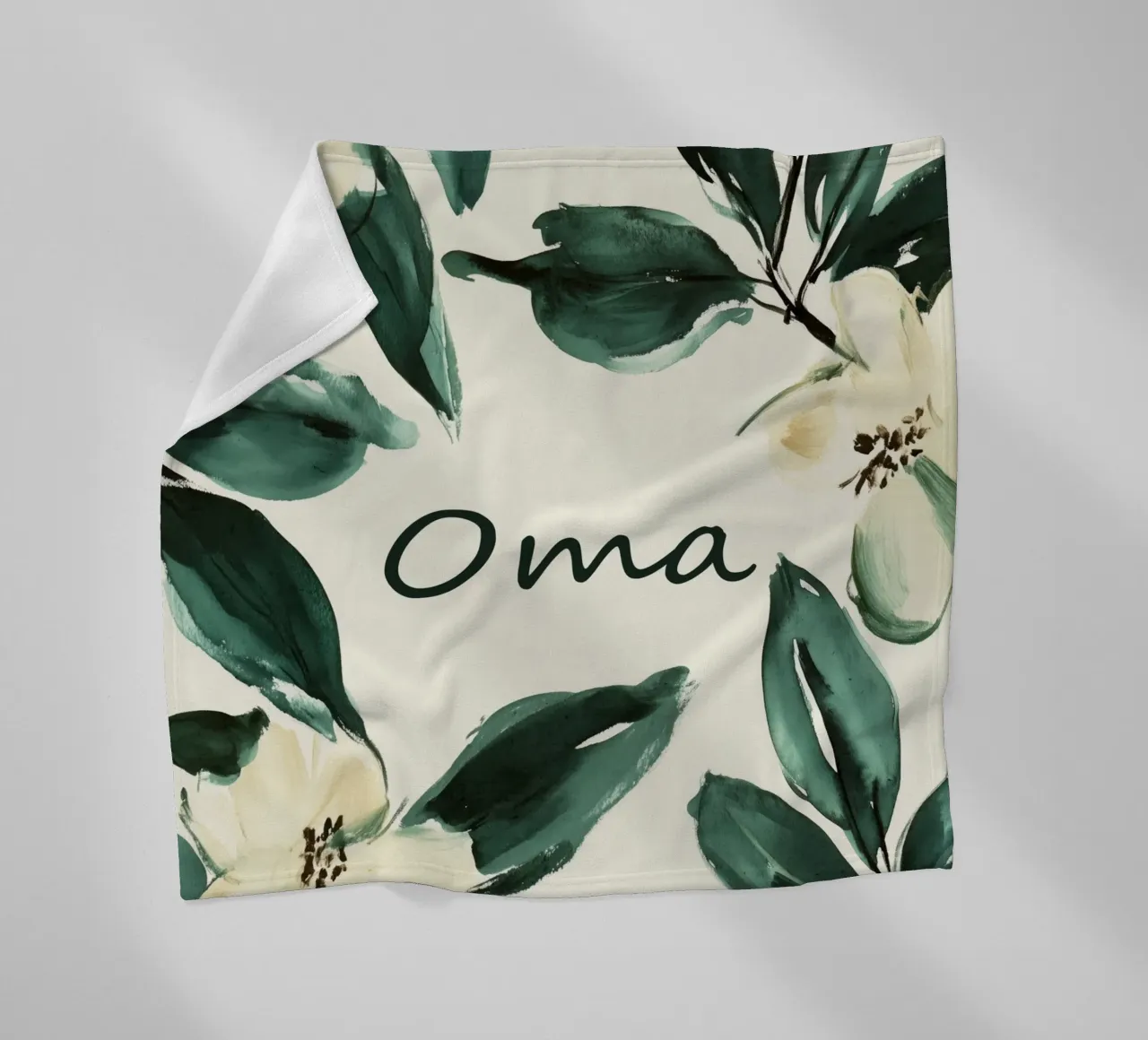 Oma fleecedeken van treechild