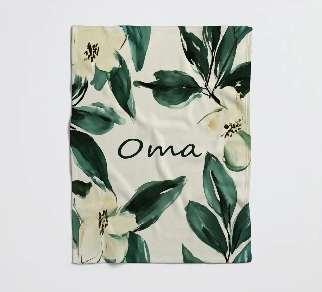 Oma fleecedeken van treechild