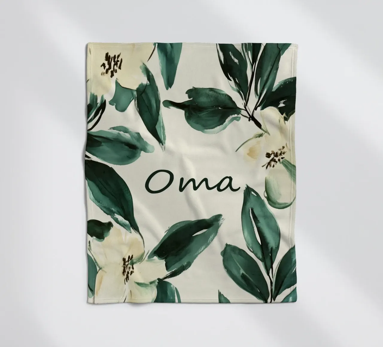 Oma fleecedeken van treechild