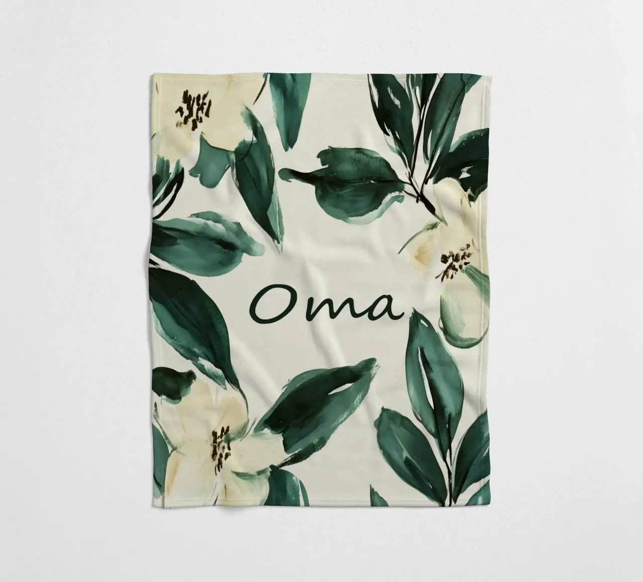 Oma fleecedeken van treechild