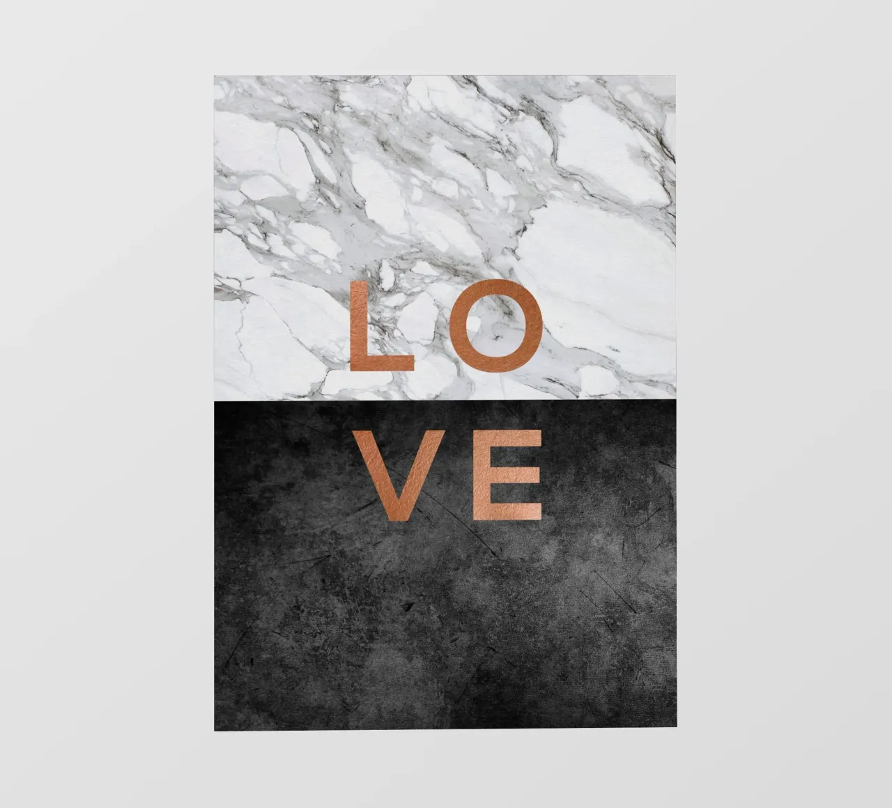 Amore Marmo Citazione telo in pvc da Orara Studio