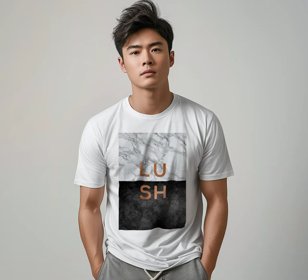 Lush Marble Quote t-shirt by Orara Studio